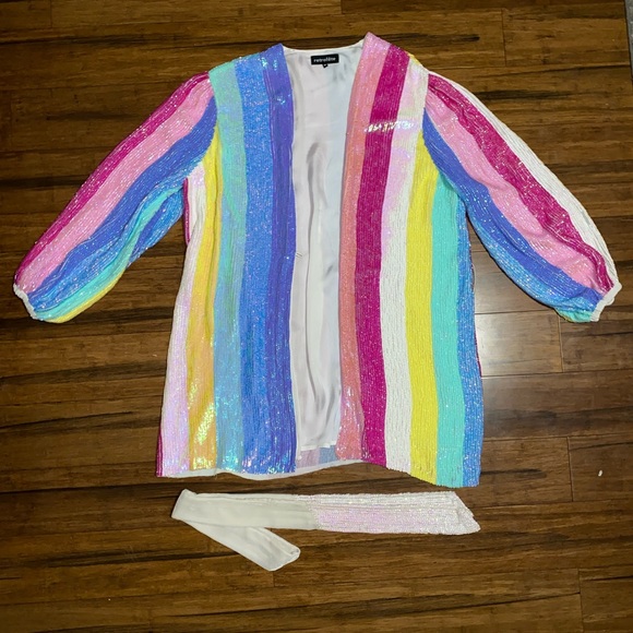 Retrofête multicolored dress - Picture 3 of 6